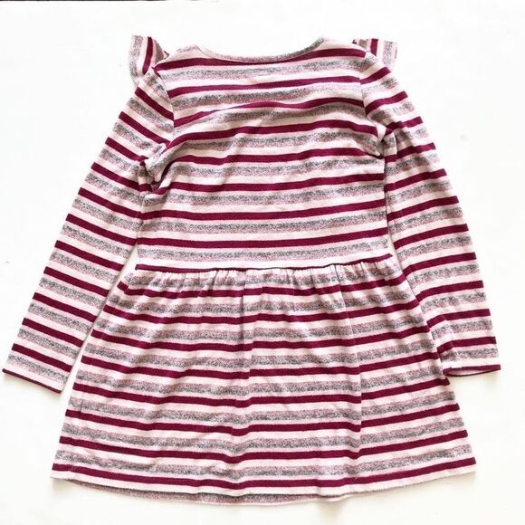 Gymboree stripe ruffle soft dress EUC M(7-8Y) - Picture 3 of 3